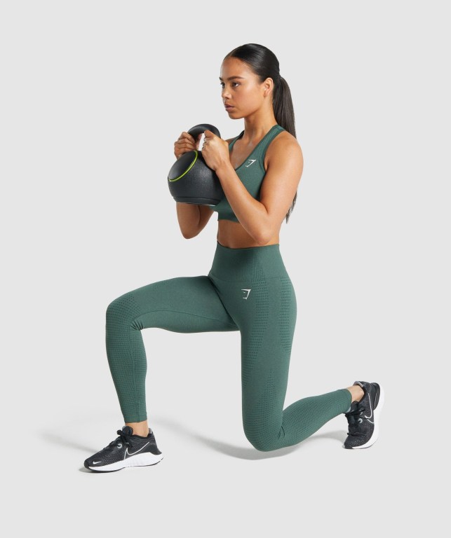 Leggins Gymshark Vital Seamless 2.0 Mujer Verdes Oscuro | lY86qlA8zUV