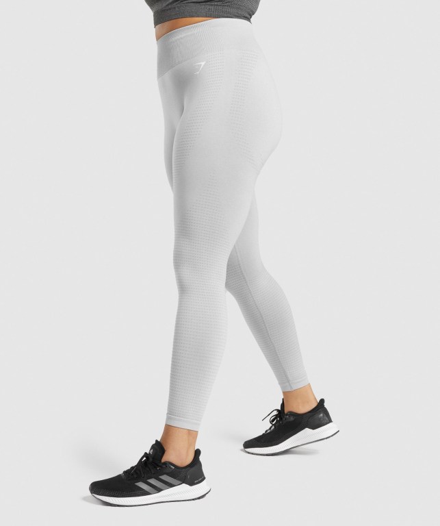 Leggins Gymshark Vital Seamless 2.0 Mujer Grises Claro | w4ssZy72Wsa