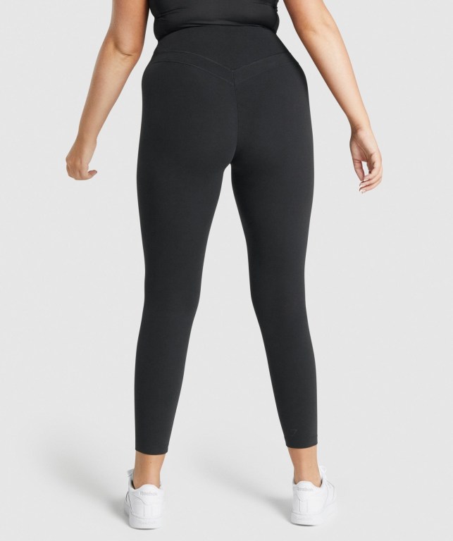 Leggins Gymshark Whitney High Rise Mujer Negros | JbmgAG9wkdY