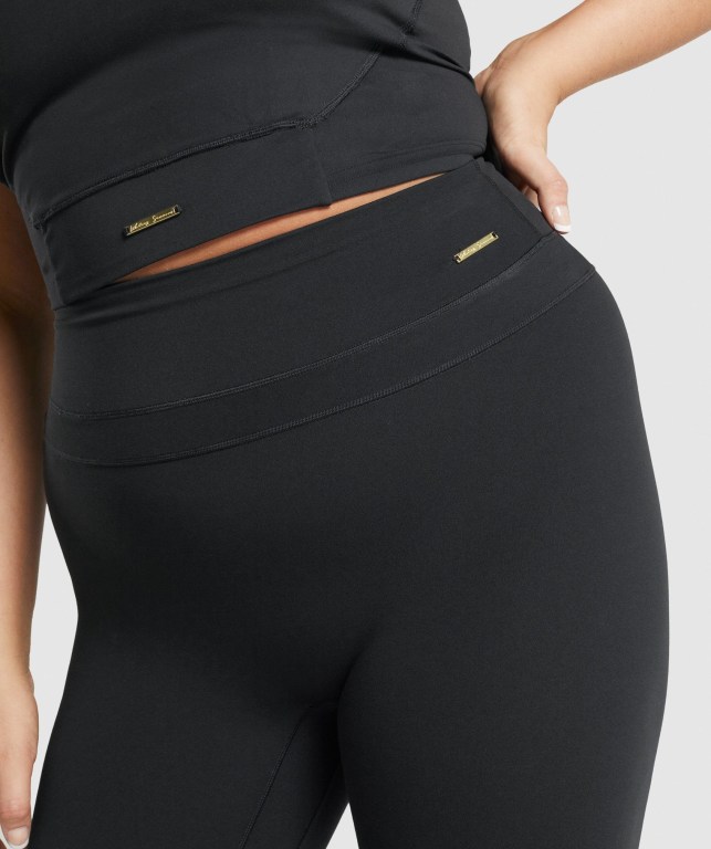 Leggins Gymshark Whitney High Rise Mujer Negros | JbmgAG9wkdY