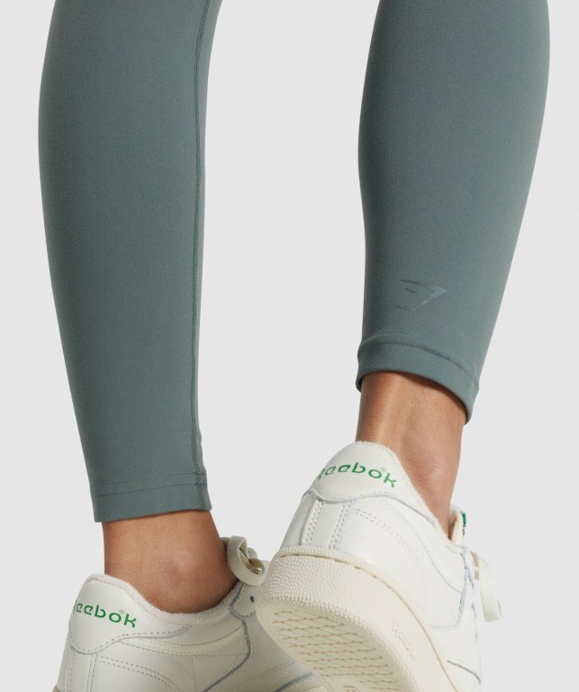 Leggins Gymshark Whitney High Rise Mujer Verdes | R1PrCqSXRoy