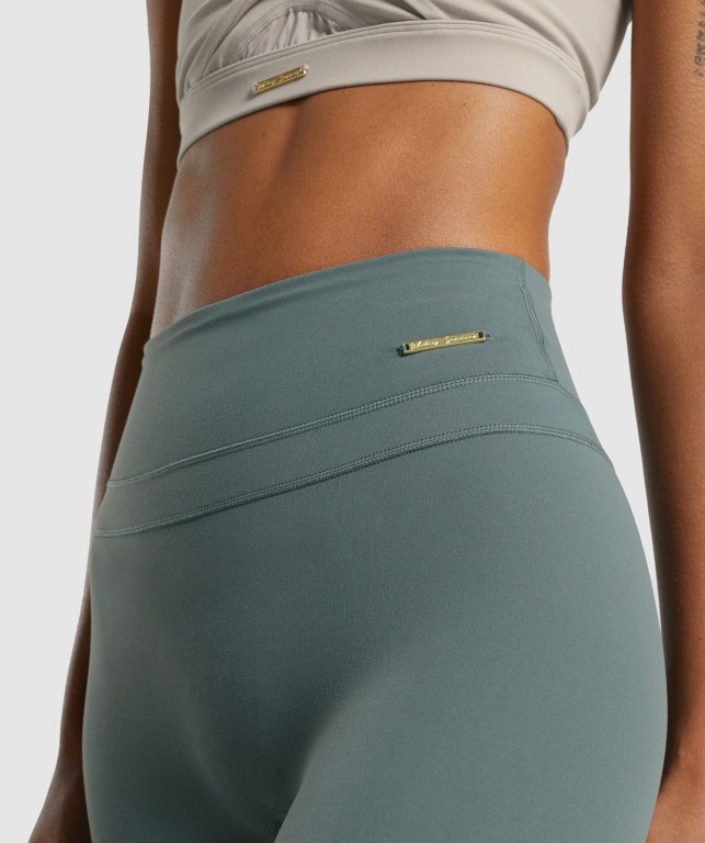 Leggins Gymshark Whitney High Rise Mujer Verdes | R1PrCqSXRoy