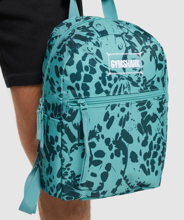 Mochilas Gymshark Adapt Animal Graphic Mini Lifestyle Mujer Turquesa | IkDgnYL9gfy