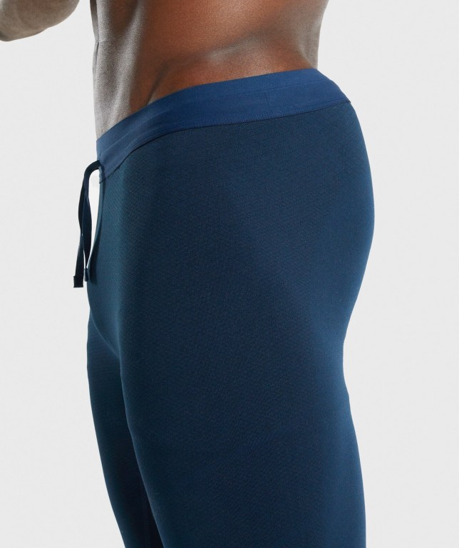 Pantalones Jogger Gymshark 315 Tights Hombre Azul Marino | P9kj8JcaTjz