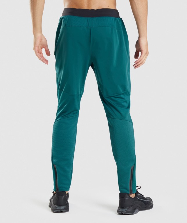 Pantalones Jogger Gymshark Apex Hombre Turquesa | KUCbOVPV4b9