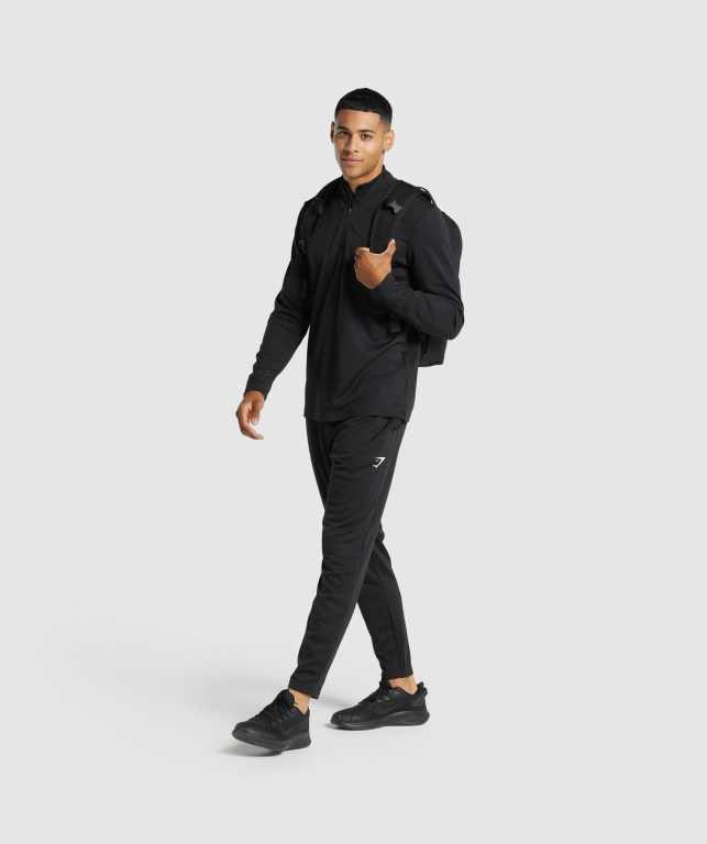 Pantalones Jogger Gymshark Arrival Knit Hombre Negros | pnpzz4SXysp