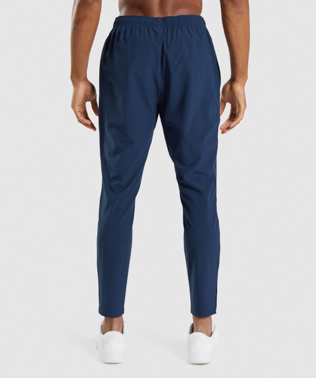 Pantalones Jogger Gymshark Arrival Woven Hombre Azul Marino | 3NhxkqUthi6