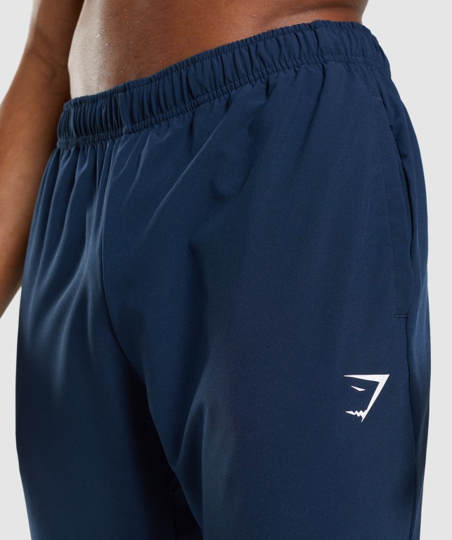 Pantalones Jogger Gymshark Arrival Woven Hombre Azul Marino | 3NhxkqUthi6