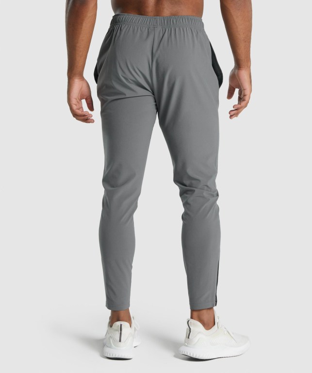 Pantalones Jogger Gymshark Arrival Woven Hombre Grises | AhhgT6rv2RF