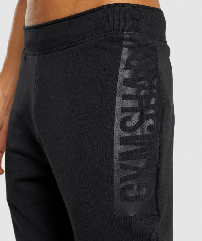 Pantalones Jogger Gymshark Bold Hombre Negros | mROeOsR8ifJ