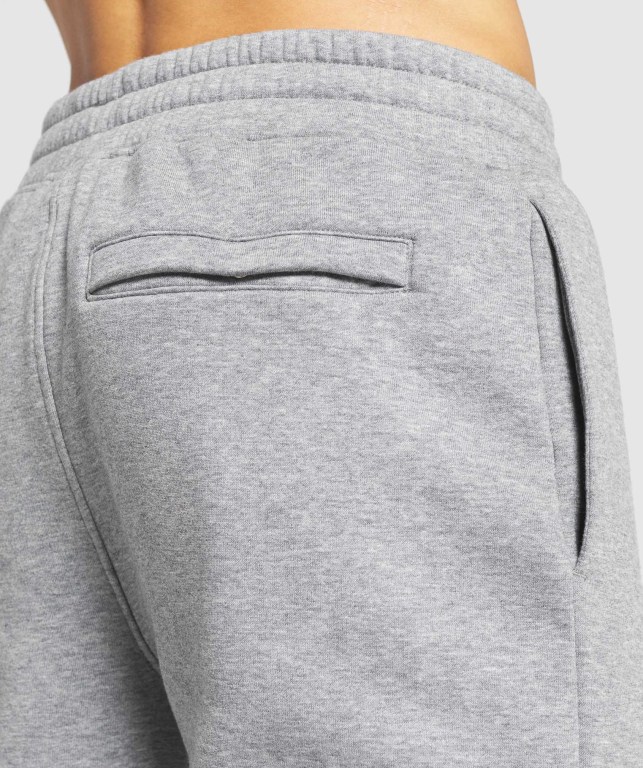 Pantalones Jogger Gymshark Crest Hombre Grises | aW54oySBenF