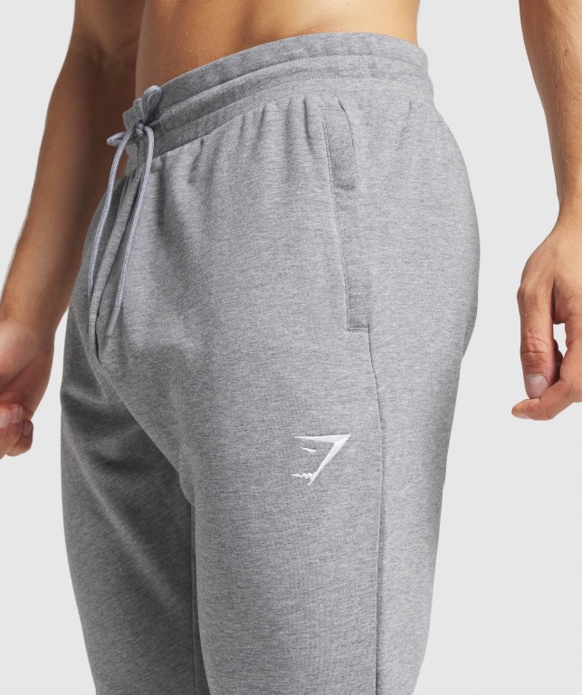 Pantalones Jogger Gymshark Critical Zip Hombre Grises | QUL1cbhoRsC