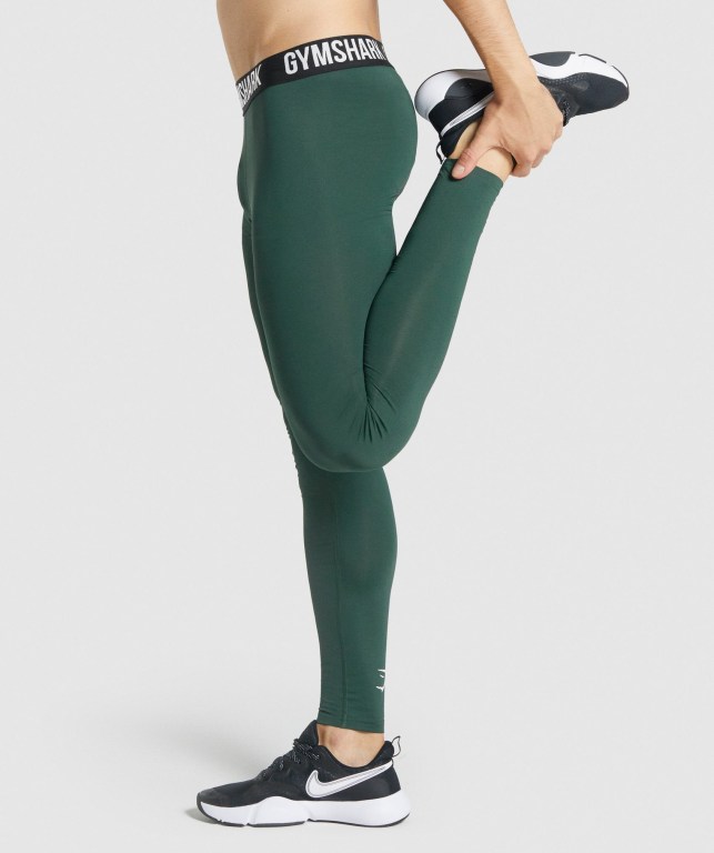 Pantalones Jogger Gymshark Element Baselayer Hombre Verdes Oscuro | dWa96ZANx9o