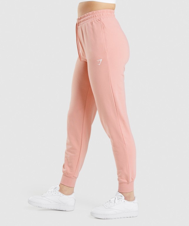 Pantalones Jogger Gymshark Entrenamiento Mujer Rosas | 7KzkW8rYse6