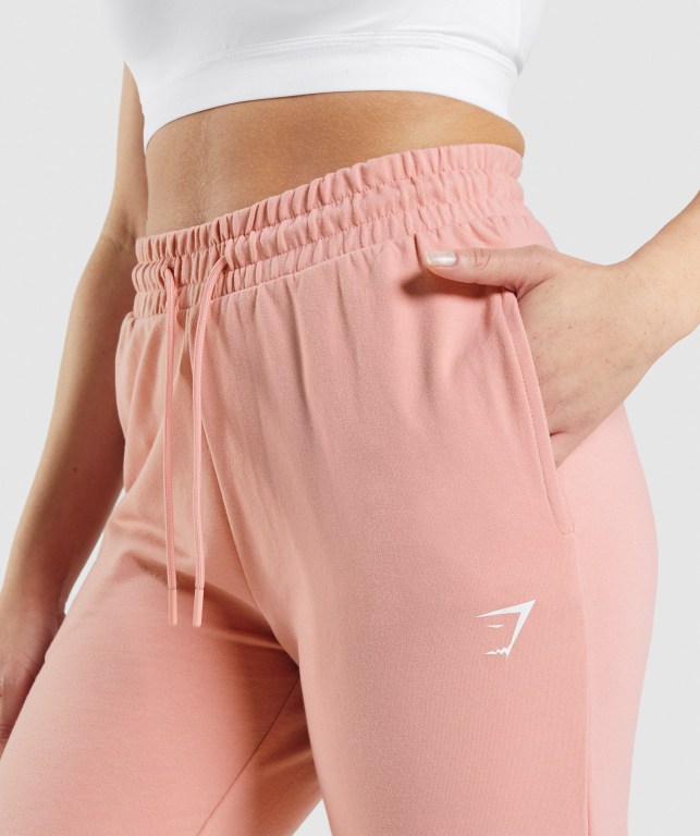 Pantalones Jogger Gymshark Entrenamiento Mujer Rosas | 7KzkW8rYse6