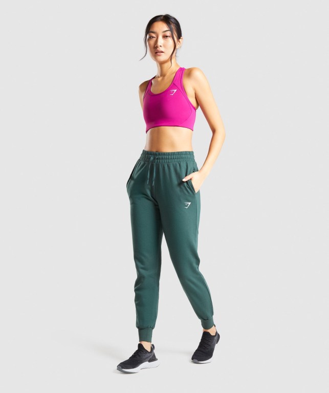 Pantalones Jogger Gymshark Entrenamiento Mujer Verdes Oscuro | B7j4gM44g5p