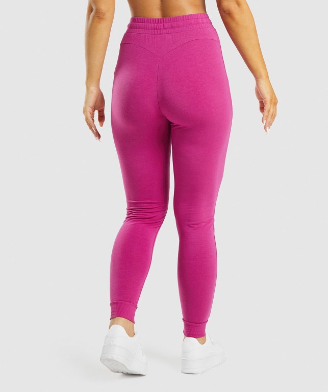 Pantalones Jogger Gymshark Entrenamiento Pippa Mujer Rosas | REVrIr73mSj