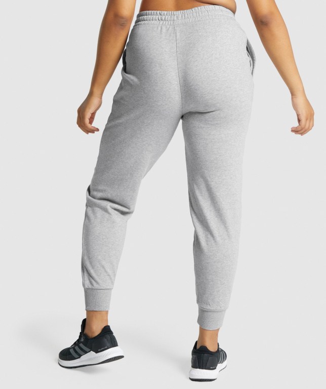 Pantalones Jogger Gymshark Entrenamiento Mujer Grises Claro | oWkXGjmKCCO