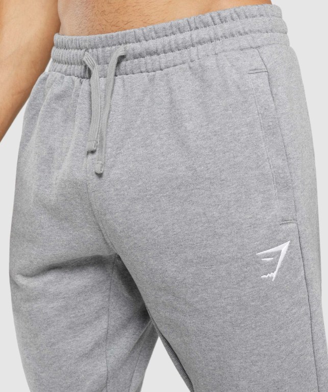 Pantalones Jogger Gymshark Essential Oversized Hombre Grises | qgLVbafwMox