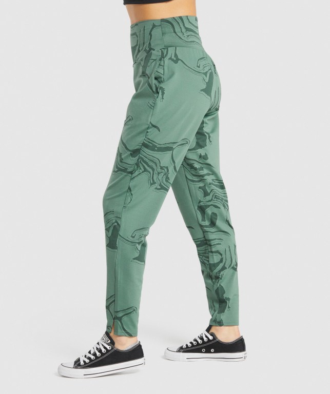 Pantalones Jogger Gymshark GS Power Mujer Verdes | Xj9KFIqjY9B