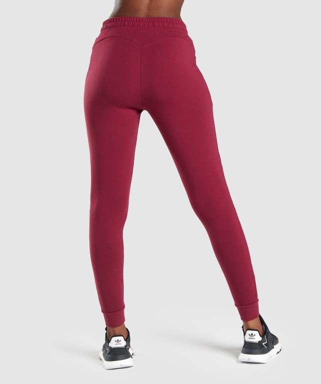 Pantalones Jogger Gymshark Pippa Entrenamiento Mujer Vino | 3TDObMEY8lQ