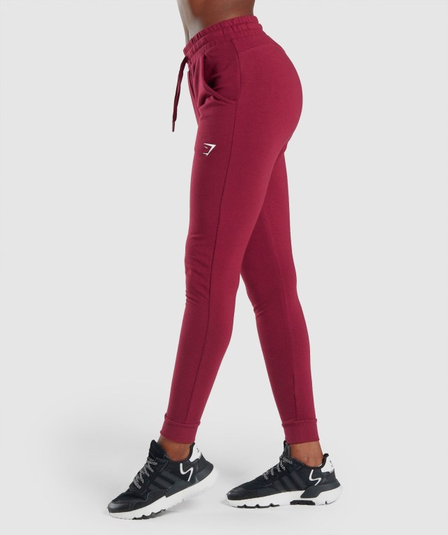 Pantalones Jogger Gymshark Pippa Entrenamiento Mujer Vino | 3TDObMEY8lQ