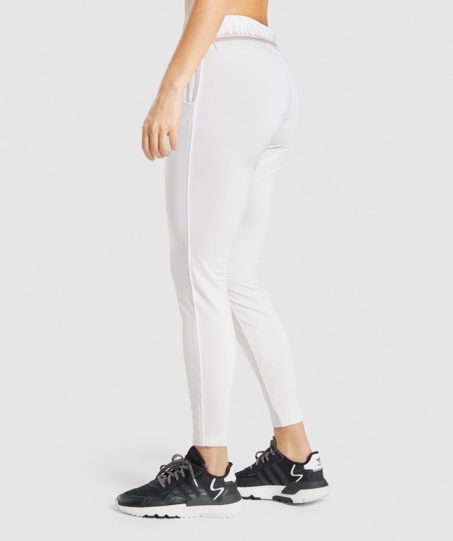 Pantalones Jogger Gymshark Recess Mujer Creme | BWLS2Hx2Nrf