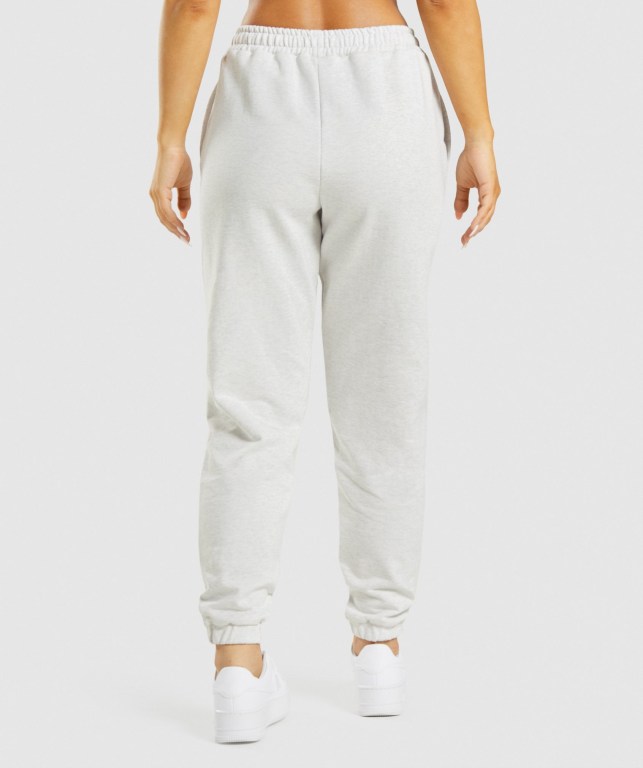 Pantalones Jogger Gymshark Rest Day Sweats Mujer Blancos | 95sQwmwj3tB