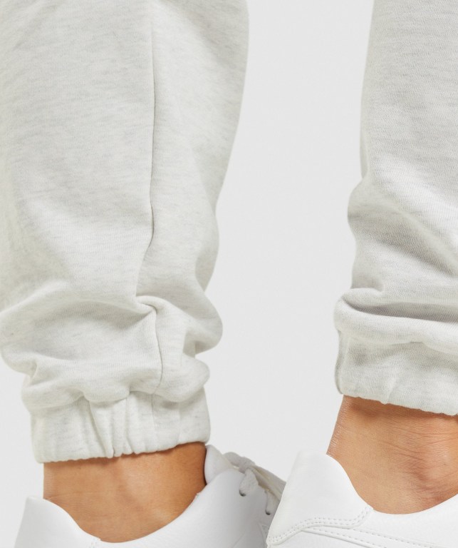 Pantalones Jogger Gymshark Rest Day Sweats Mujer Blancos | 95sQwmwj3tB