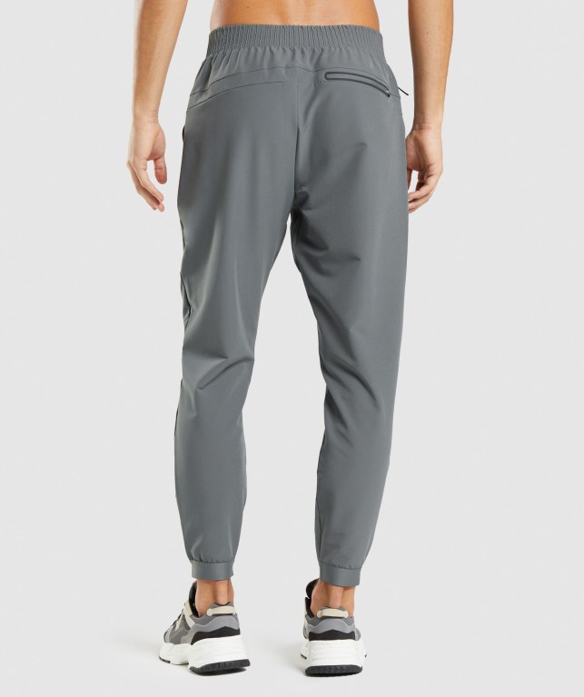 Pantalones Jogger Gymshark Retake Woven Hombre Grises | BuwysGC2OLH