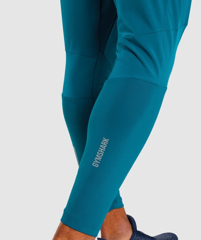 Pantalones Jogger Gymshark Speed Hombre Turquesa | vqJ7ida9lAx