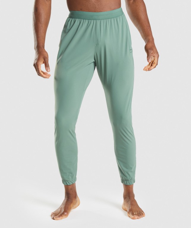 Pantalones Jogger Gymshark Studio Hombre Verdes | vd4FyerVn61