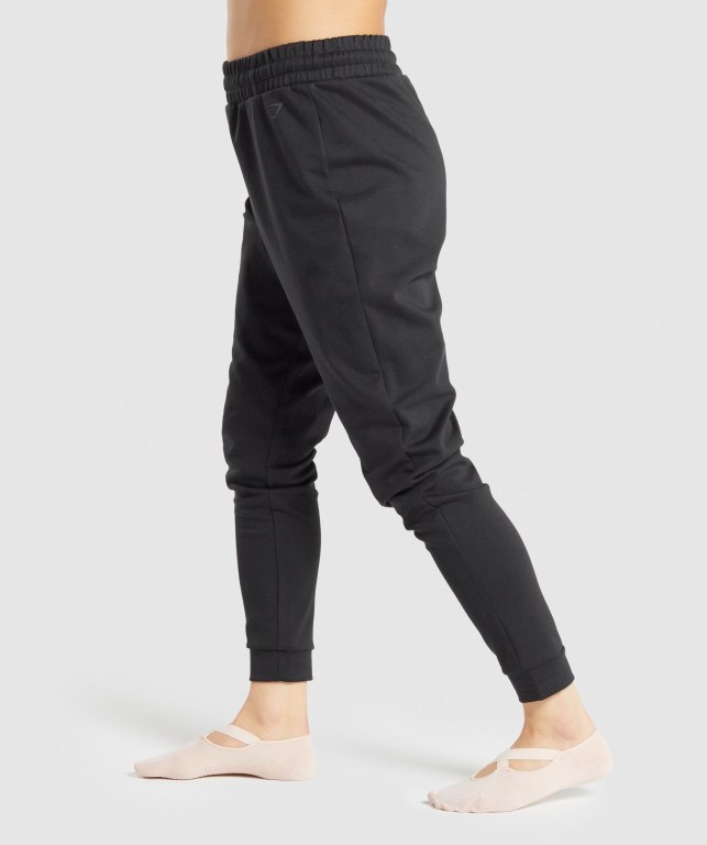 Pantalones Jogger Gymshark Studio Mujer Negros | ls1kPBYbYLd