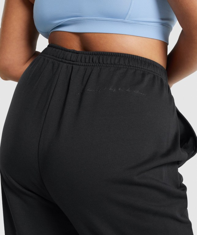 Pantalones Jogger Gymshark Whitney Loose Mujer Negros | Ns1SdkxXhoV