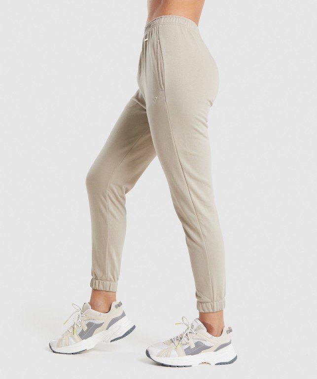 Pantalones Jogger Gymshark Whitney Loose Mujer Blancos | ffFtMJhP2vt