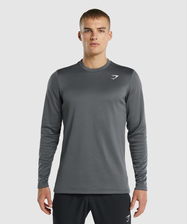 Pullover Gymshark Arrival Crew Sweatshirt Hombre Grises | GPK3LEtf4ij