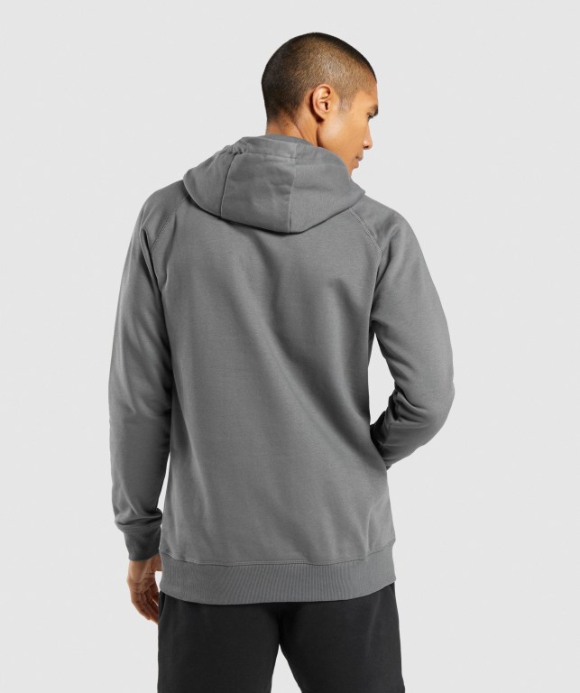 Pullover Gymshark Central Hombre Grises | zGUuik2MpMo