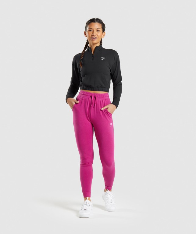 Pullover Gymshark Entrenamiento Pippa Mujer Negros | dMWfa7rwy33