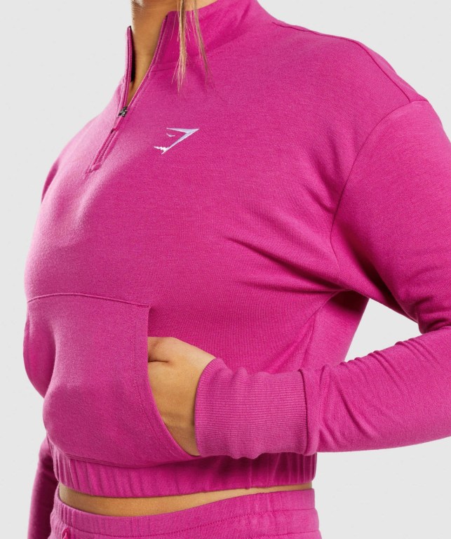 Pullover Gymshark Entrenamiento Pippa Mujer Rosas | ozH4KFJv26Y