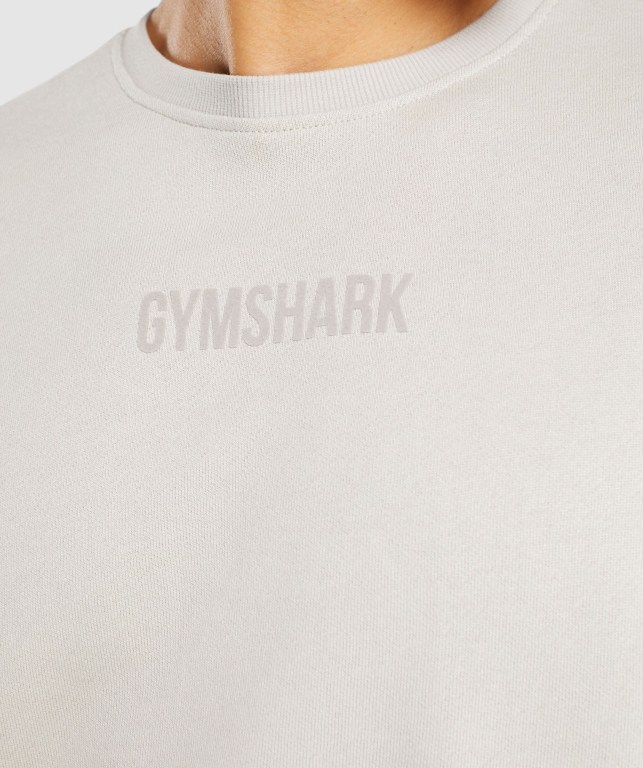 Pullover Gymshark Restore Sweatshirt Hombre Grises | KnhbMgWzmdv