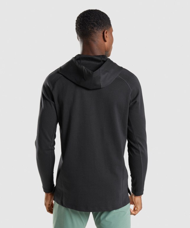 Pullover Gymshark Studio Hombre Negros | J2ZdXvuOMCe