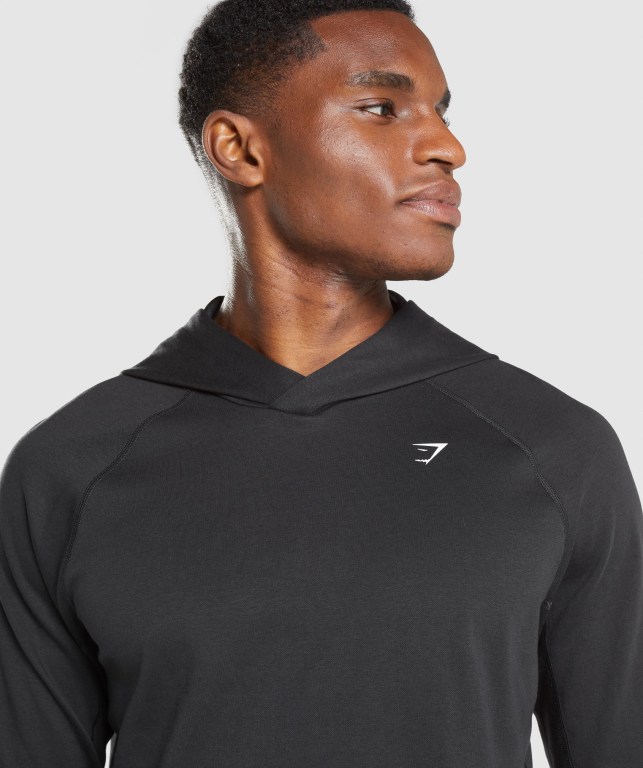 Pullover Gymshark Studio Hombre Negros | J2ZdXvuOMCe