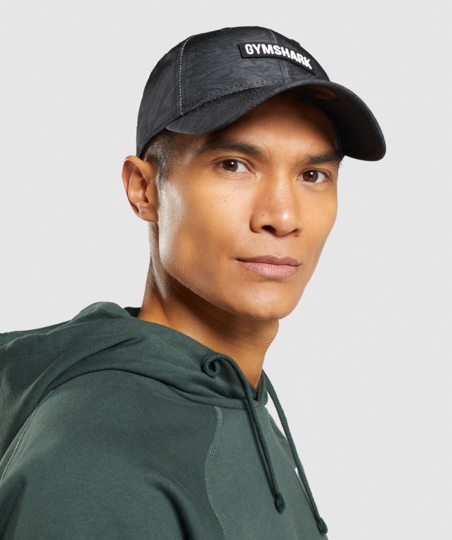 Sombreros Gymshark Manimal Snapback Hombre Negros | uG27FIF16tE