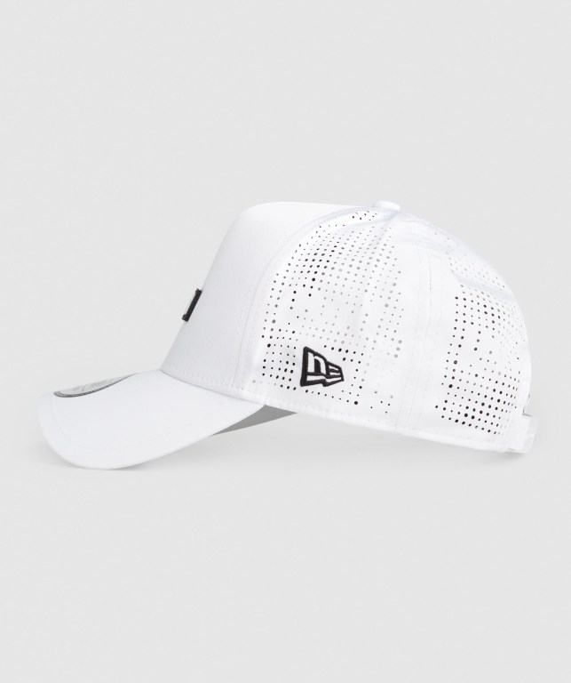 Sombreros Gymshark New Era E-Frame Trucker Hombre Blancos | PF4m64wZNzt