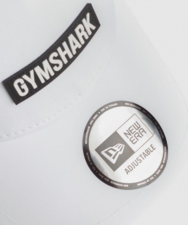 Sombreros Gymshark New Era E-Frame Trucker Hombre Blancos | PF4m64wZNzt