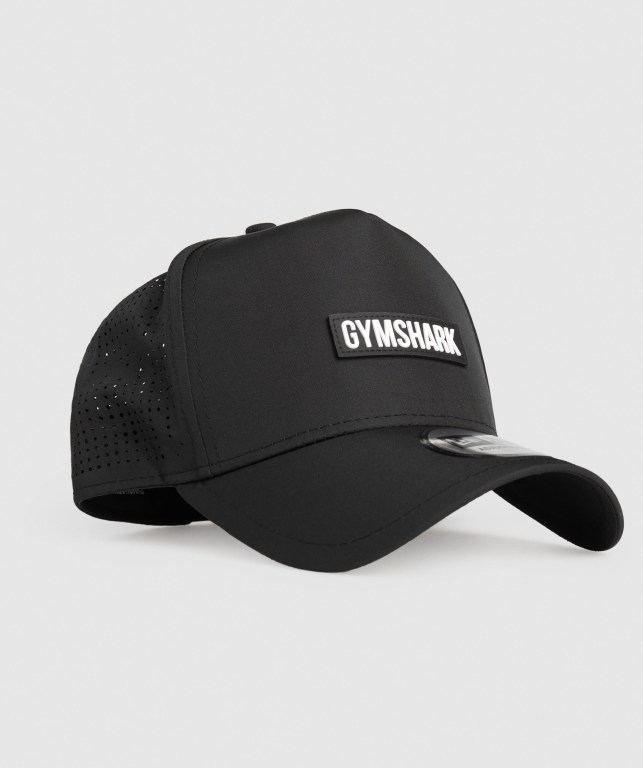 Sombreros Gymshark New Era E-Frame Trucker Hombre Negros | Qq5AuwXqLBq