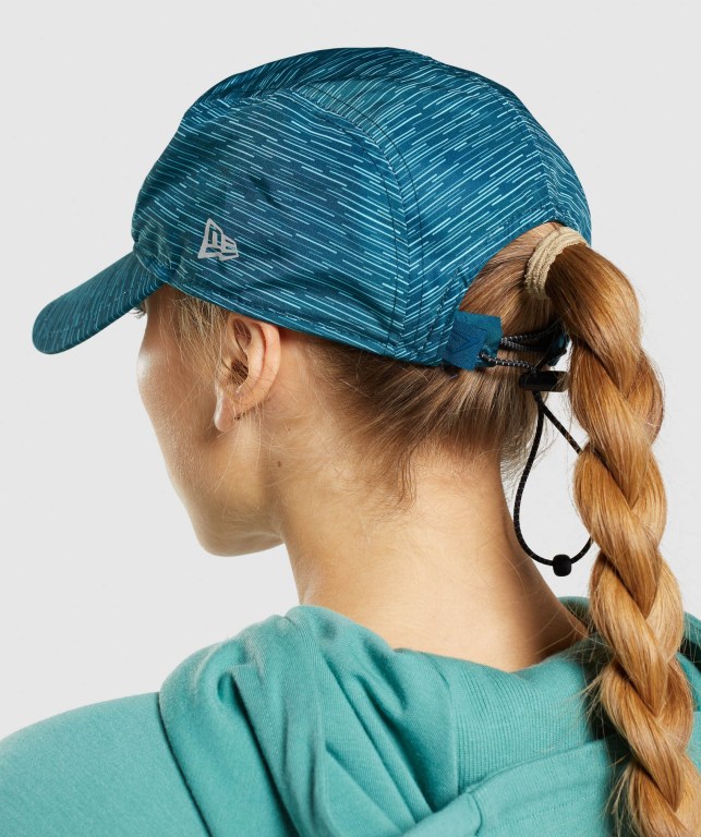 Sombreros Gymshark New Era GS Tech Cap Mujer Turquesa | hdGvxou5IiD