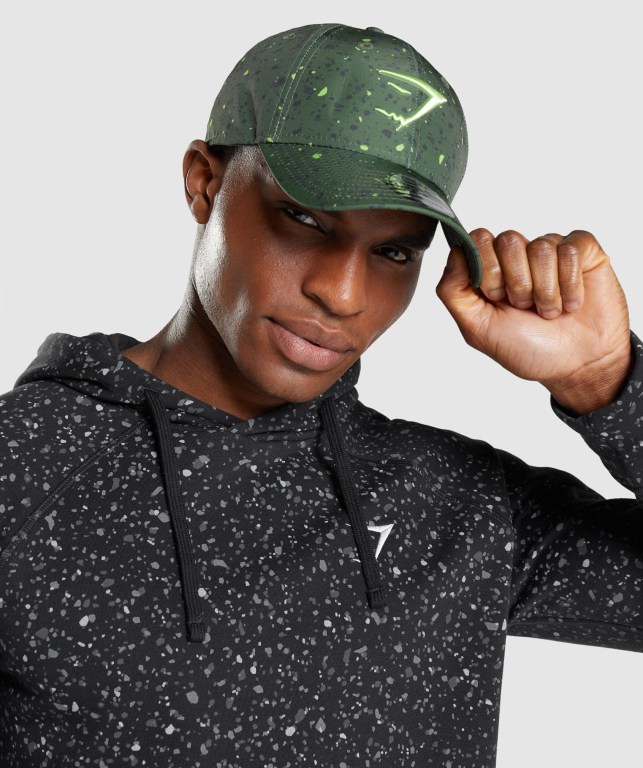 Sombreros Gymshark New Era Universe Print Mujer Verdes Blancos | N3lVynzgbvc