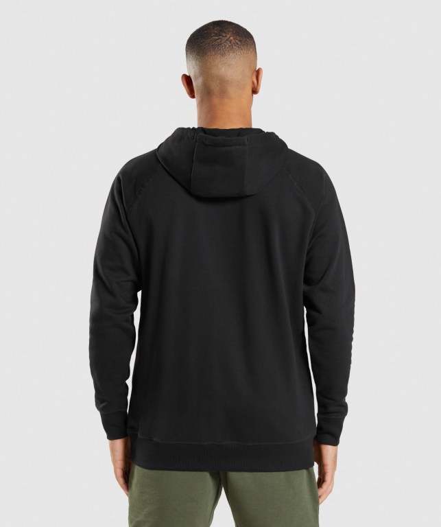 Sudadera Con Capucha Gymshark Apollo Hombre Negros | aDLd5e8ydGa