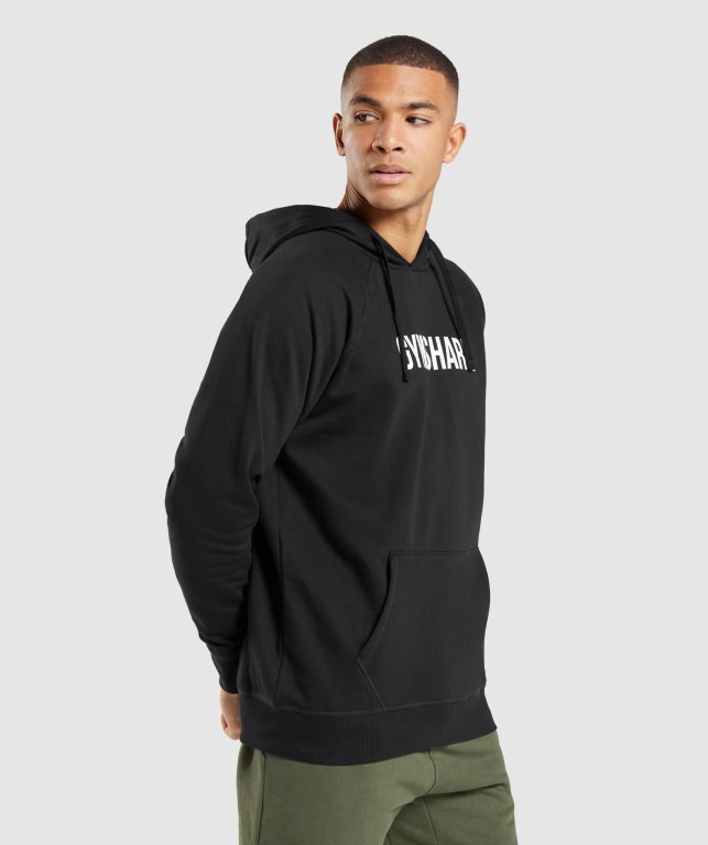 Sudadera Con Capucha Gymshark Apollo Hombre Negros | aDLd5e8ydGa